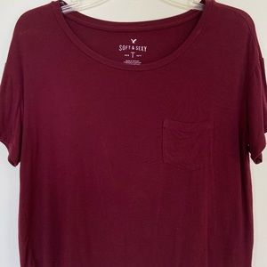AE Maroon Tshirt